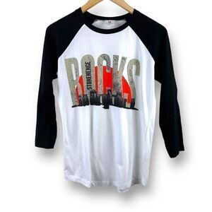 English Heritage Stonehenge Rocks baseball style shirt size XS‎